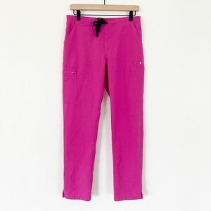 Figs Men's Bright Fuchsia Drawstring Joggers